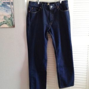 Mens Lee Blue Jeans